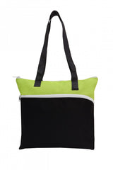 Large Front Zipper Tote