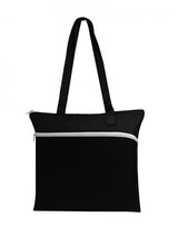 Large Front Zipper Tote