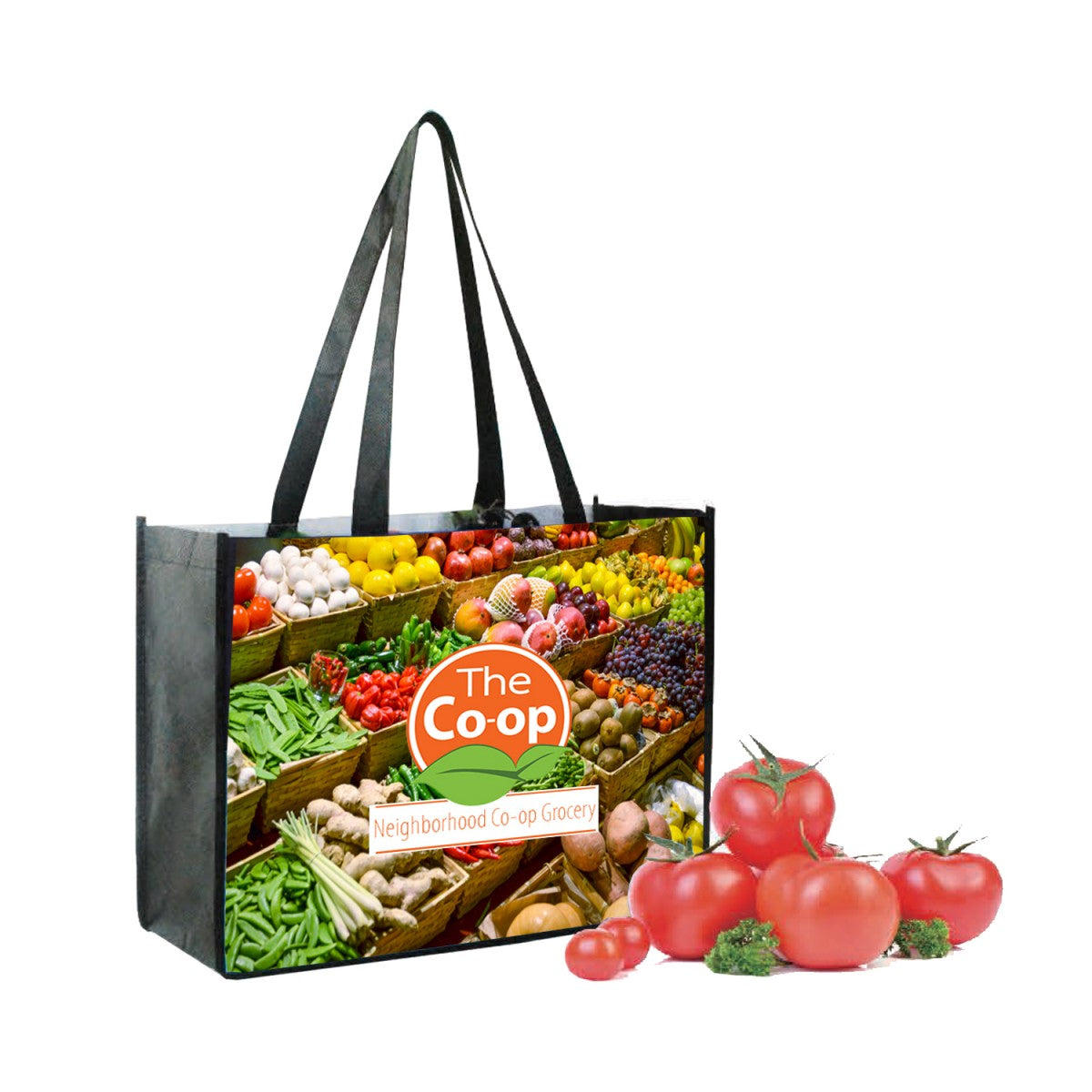 Large 16" Open Tote Bag