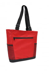 Adjustable Handle Zipper Tote