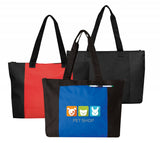 Zippered Tote Bag