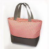 Chevron Jumbo Beach Tote Bag