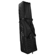 Black rolling golf bag and case for sports