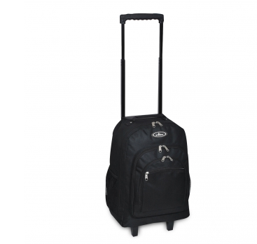 Wheeled Backpack With Pattern