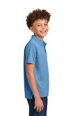 Port Authority® Youth Wearever Performance Pique Polo