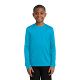 Sport-Tek® Youth Long Sleeve PosiCharge® Competitor™ Tee