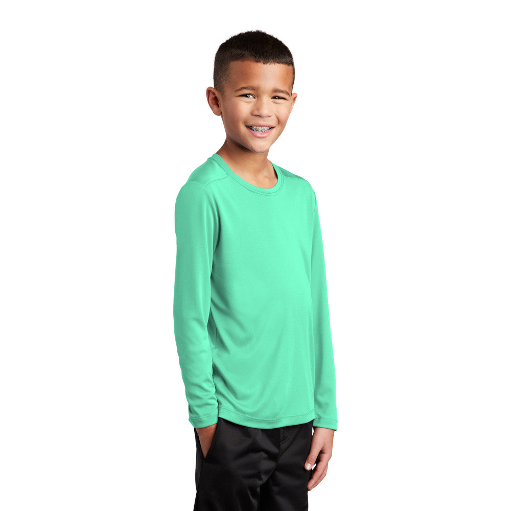 Sport-Tek ® Youth Posi-UV ™ Pro Long Sleeve Tee