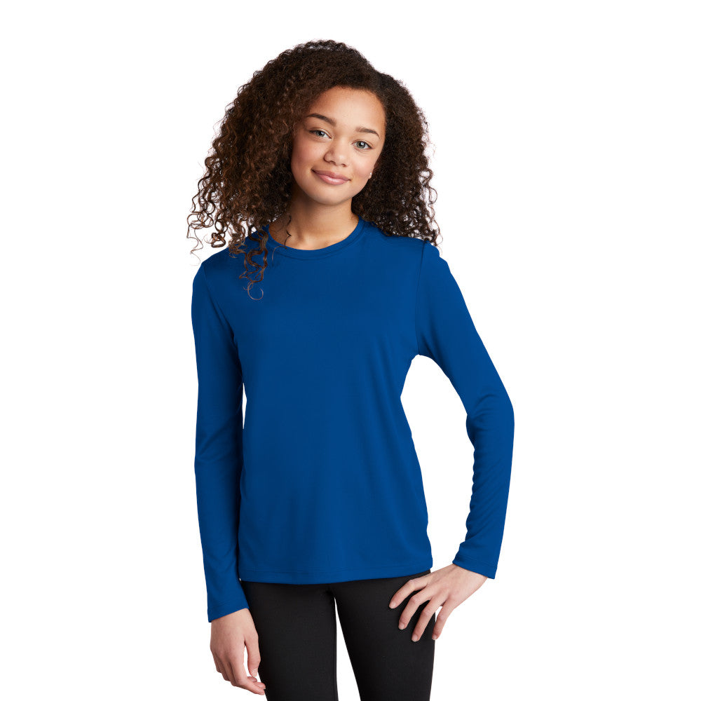 Sport-Tek ® Youth Posi-UV ™ Pro Long Sleeve Tee