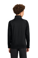 Sport-Tek® Youth Sport-Wick® Stretch 1/4-Zip Pullover