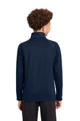 Sport-Tek® Youth Sport-Wick® Stretch 1/4-Zip Pullover