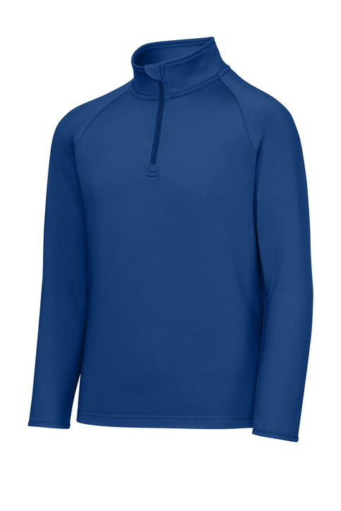Sport-Tek® Youth Sport-Wick® Stretch 1/4-Zip Pullover
