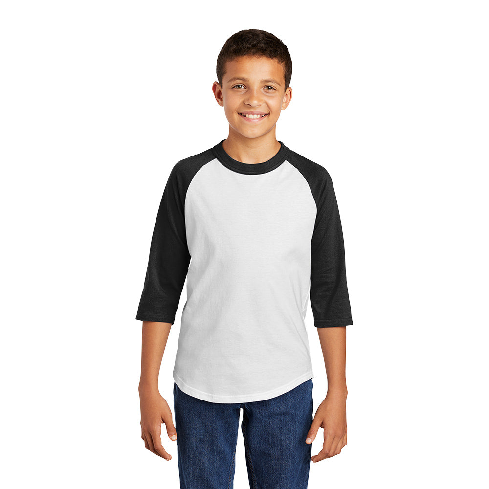 Sport-Tek® Youth Colorblock Raglan Jersey
