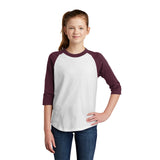 Sport-Tek® Youth Colorblock Raglan Jersey