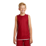 Sport-Tek® Youth PosiCharge® Mesh Reversible Sleeveless Tee