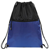 Drawcord Backpack w/ Zipper Pocket