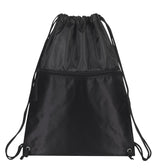 Drawcord Backpack w/ Zipper Pocket