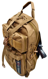 Coyote Tan Tactical Hydration Pack Ready Backpack