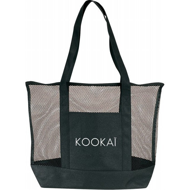 Deluxe Zipper Mesh Tote Bag
