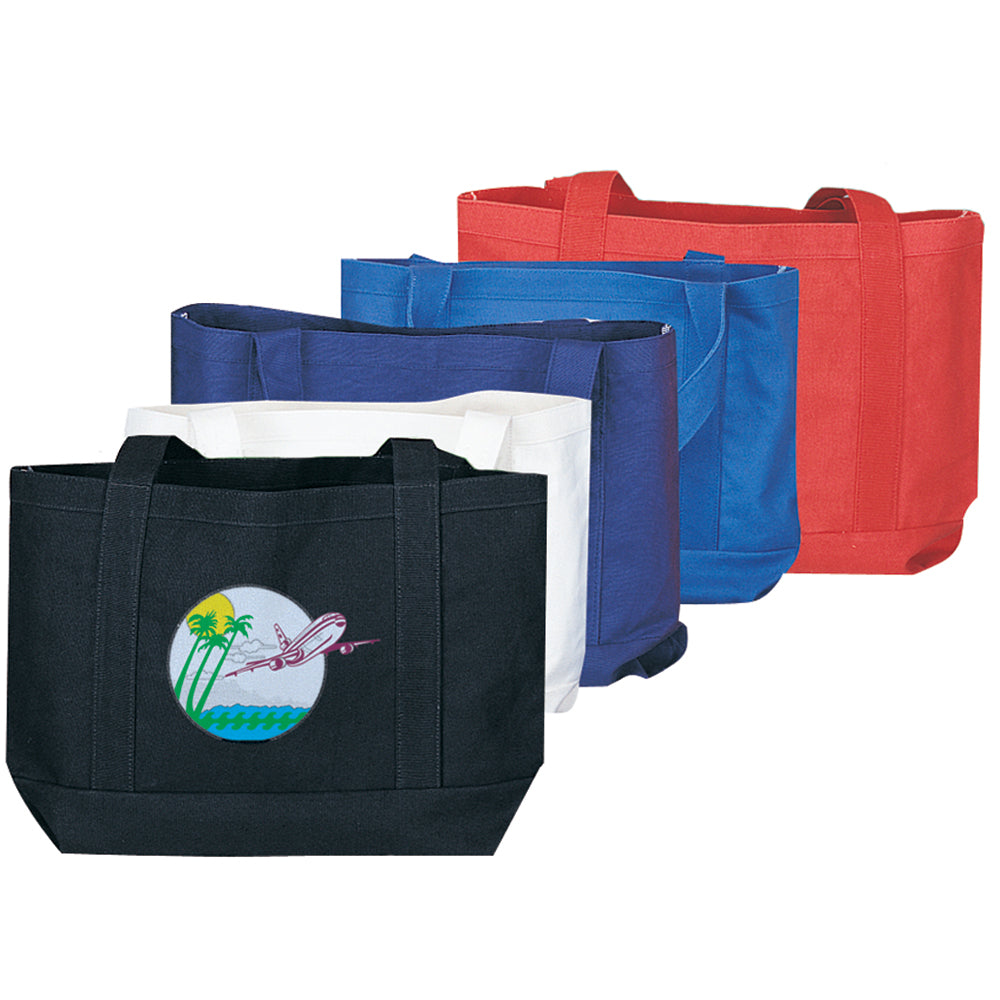 Cotton Canvas Shopping Tote Bag