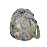 20-Inch Woodland Camo Round Duffel Bag