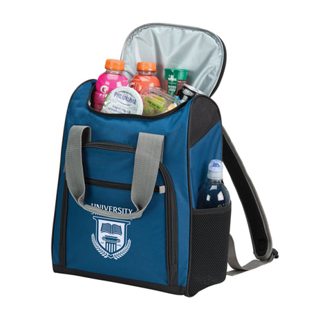 Blue backpack cooler duffel bag USA