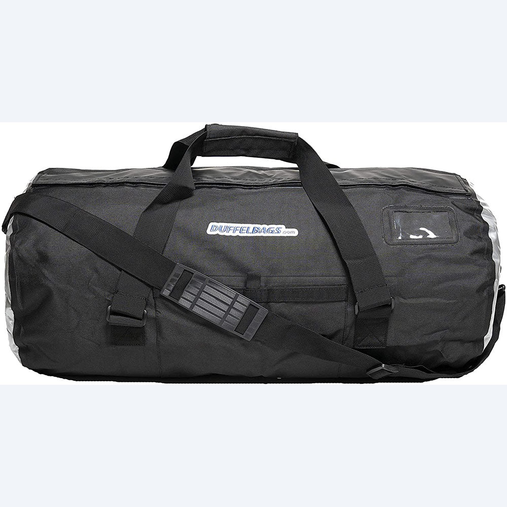 30" DuffelGear Black Waterproof Duffel Bag