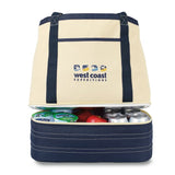 Coastal Cotton Insulated Tote Bag
