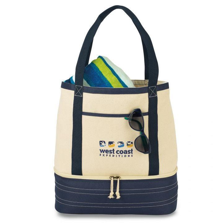 Gemline Coastal Cotton Tote - Thumbnail 2