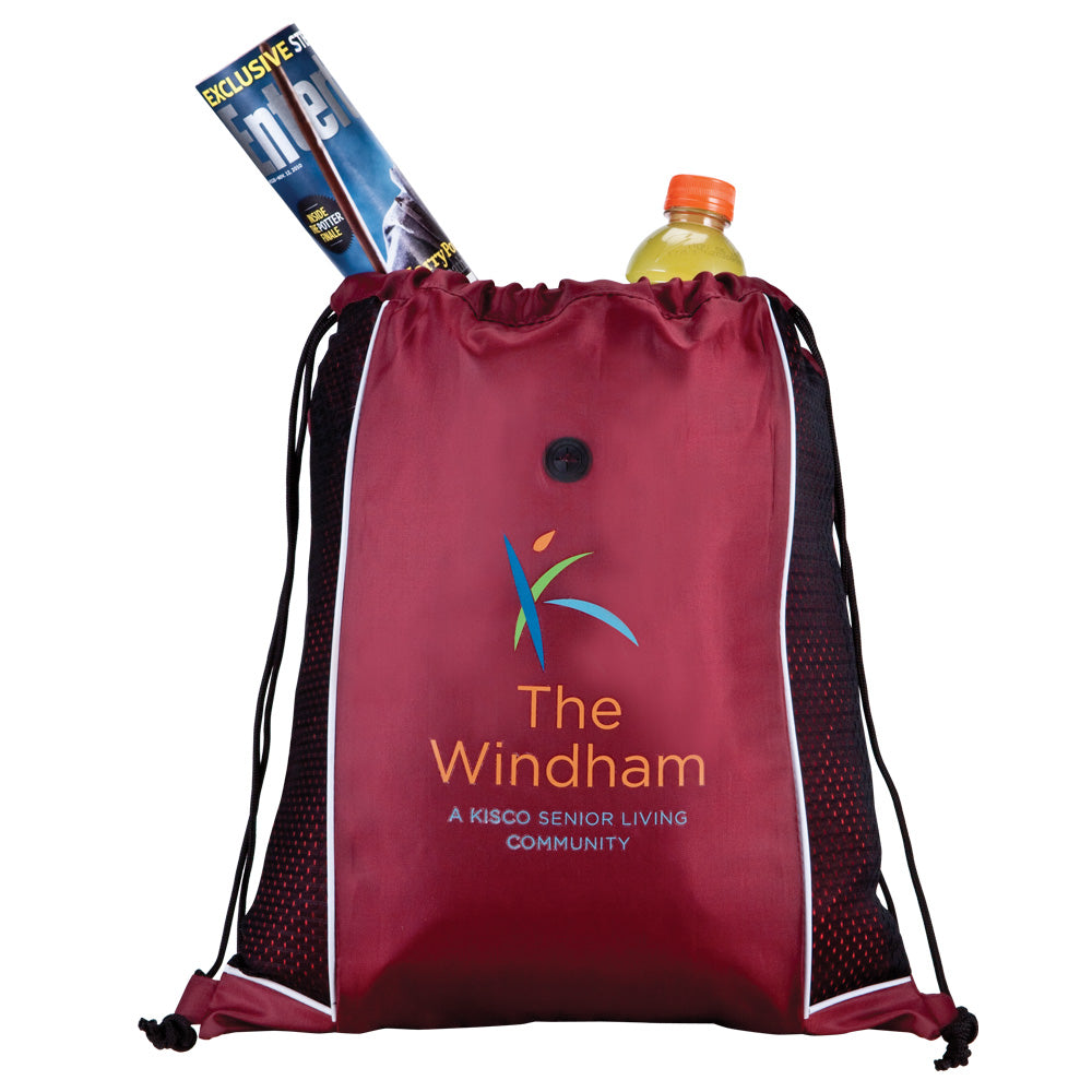Jersey Drawstring Backpack | Backpack | Duffelbags.com