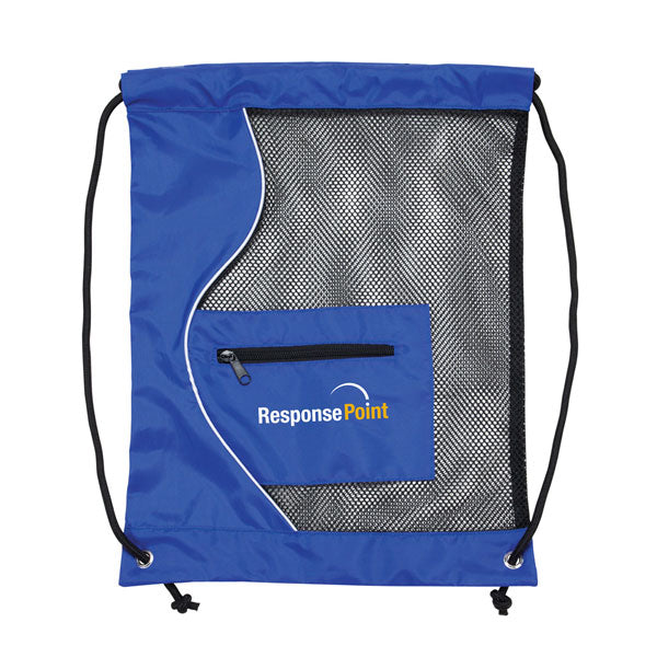 Mesh Drawstring Backpack
