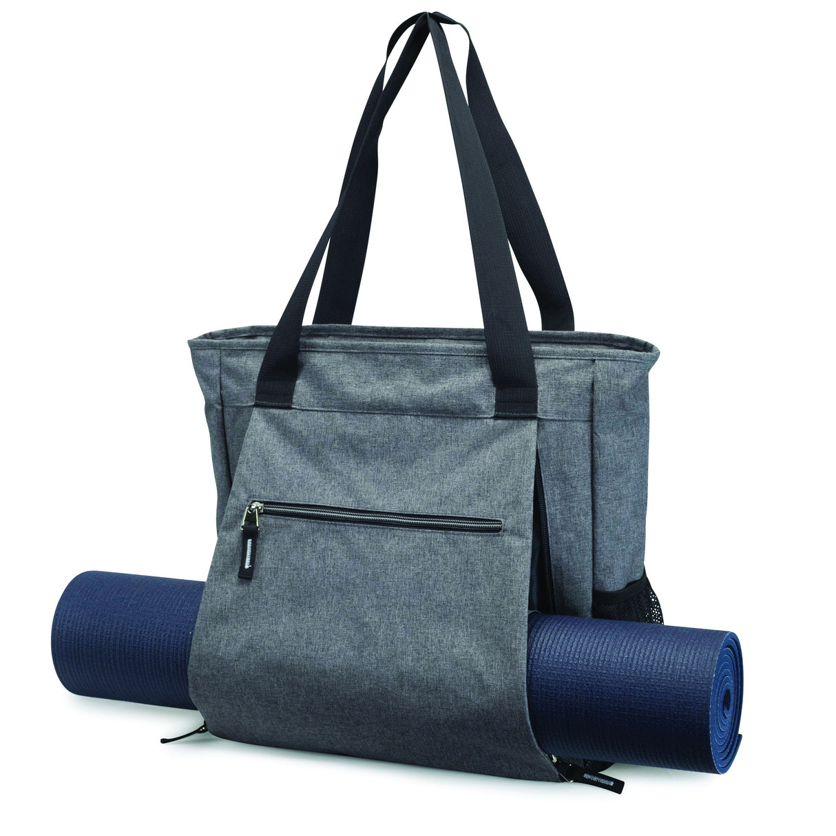 Heathered Yoga Mat Versatile Tote Gym Bag