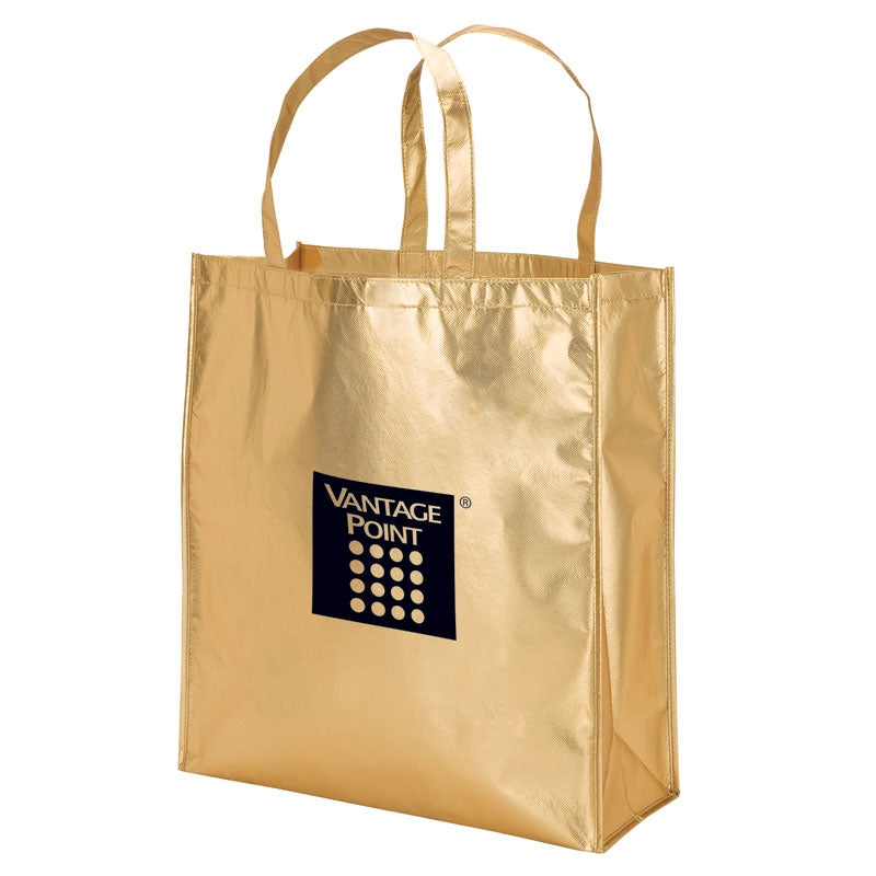 Metallic Tote