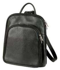 Lady's Top Grain Leather Backpack