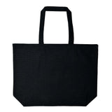 20" Jumbo Recycled Midweight Gusseted Canvas Tote