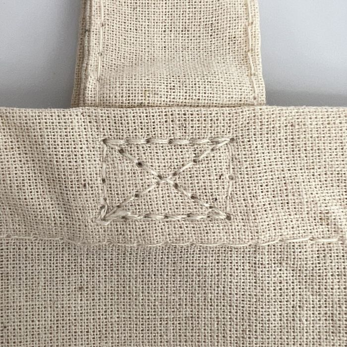 9” Cotton Canvas Medium Tote