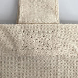 9” Cotton Canvas Medium Tote