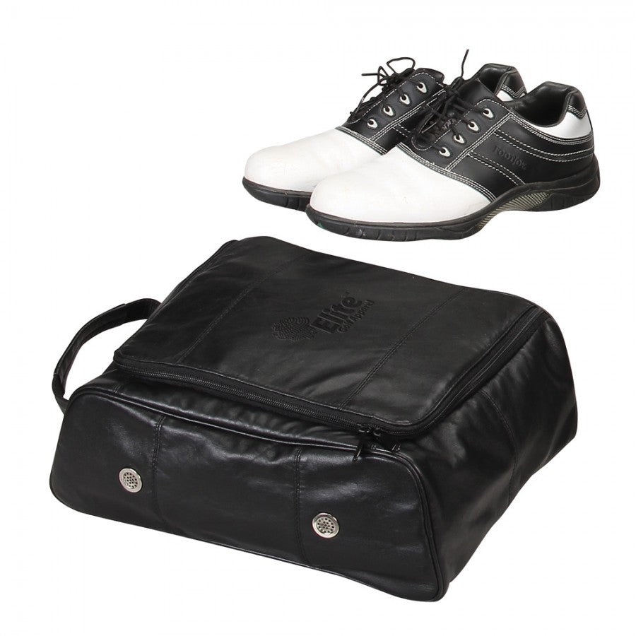 Leather Golf Shoe Bag