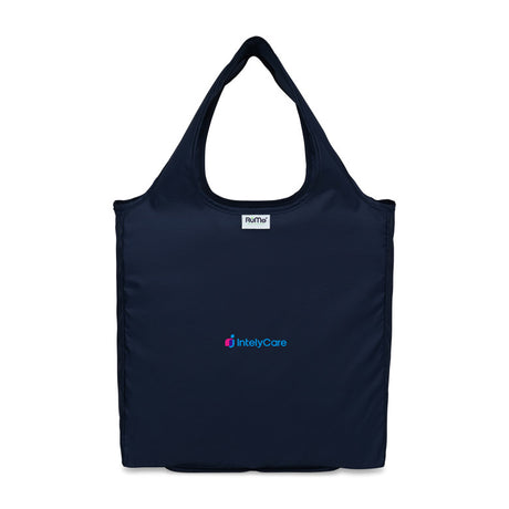 Navy blue shopping bag in USA