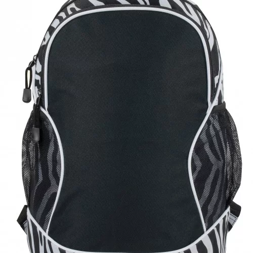 Waterproof,Lightweight,Anti Theft Zipper Front Flap Backpack, Women's  Artificial Leather Bookbag, Two-way Shoulder Purse For Travel, Durable  Stylish Practical black hardware decoration geometric printing pattern  double-layer pockets, multiple