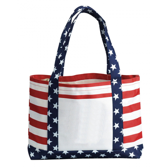Stars & Stripes Tote by Duffelbags.com